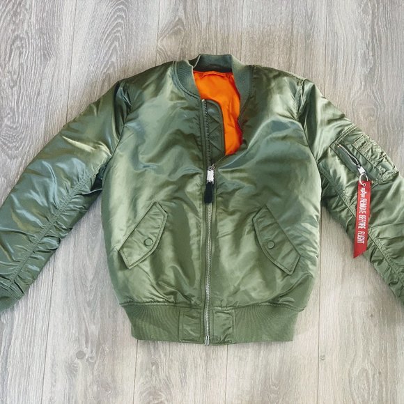 alpha Jackets & Blazers - Alpha Army Bomber Jacket